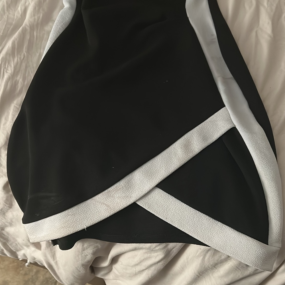 Black And White Mini Dress